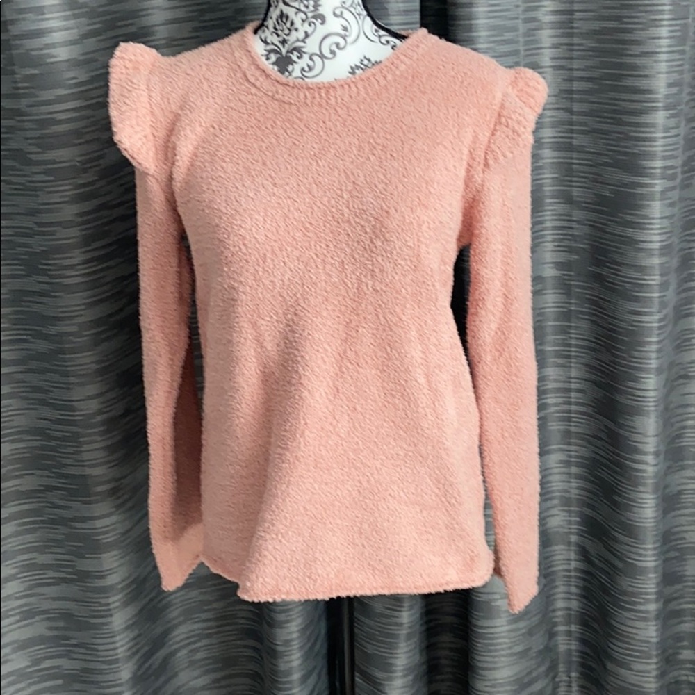 Elodie soft sweater blush NWT chenille